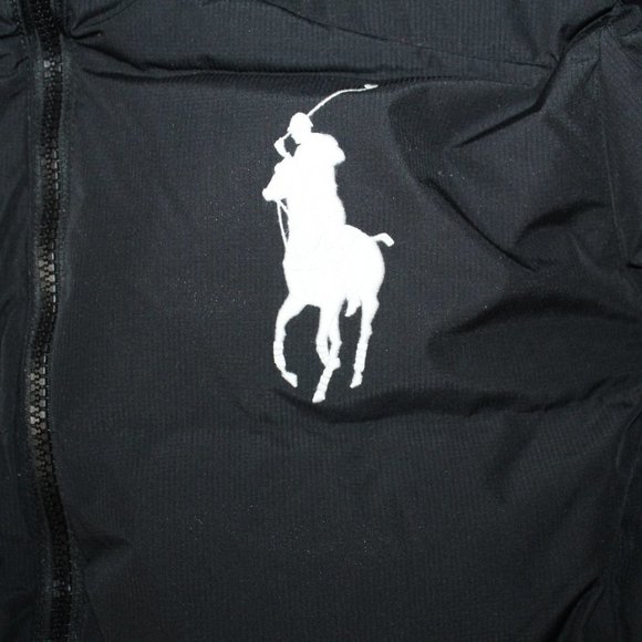 NWT POLO RALPH LAUREN MEN'S PUFFER JACKET BLACK - Picture 4 of 10